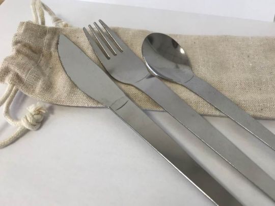 ÉTUIS À COUVERTS INOX INDIVIDUEL