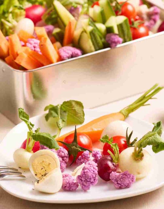Boîte de crudités Le jardin croquant