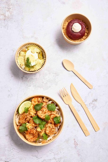 Pad Thaï aux crevettes