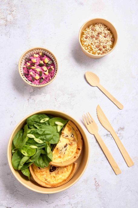 Quiche aux champignon