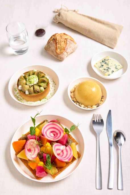 Tofu frit et purée de potiron