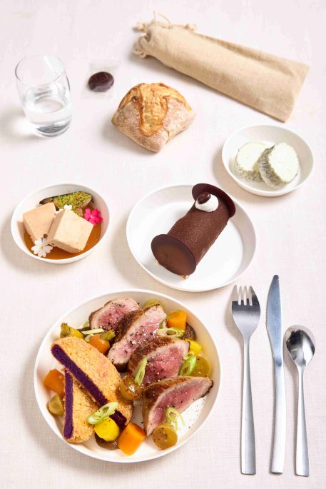 Médaillon de veau et Cromesqui